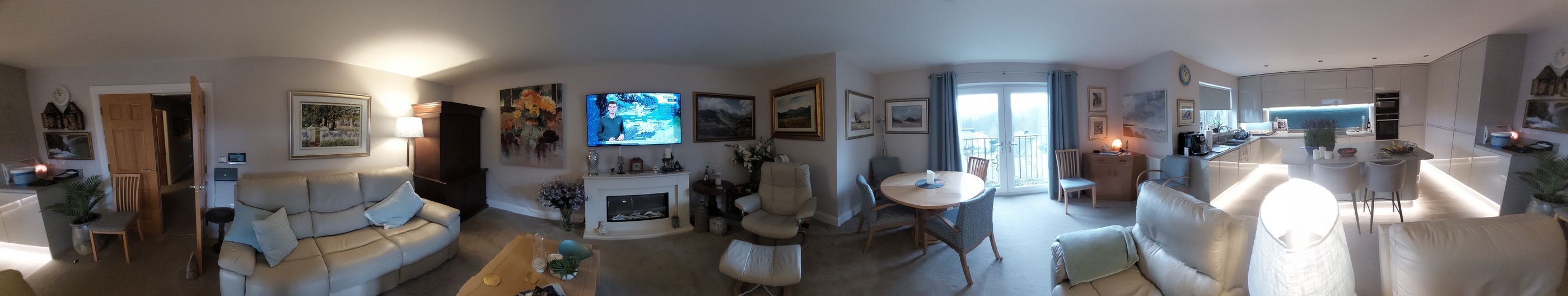 Inside our abode